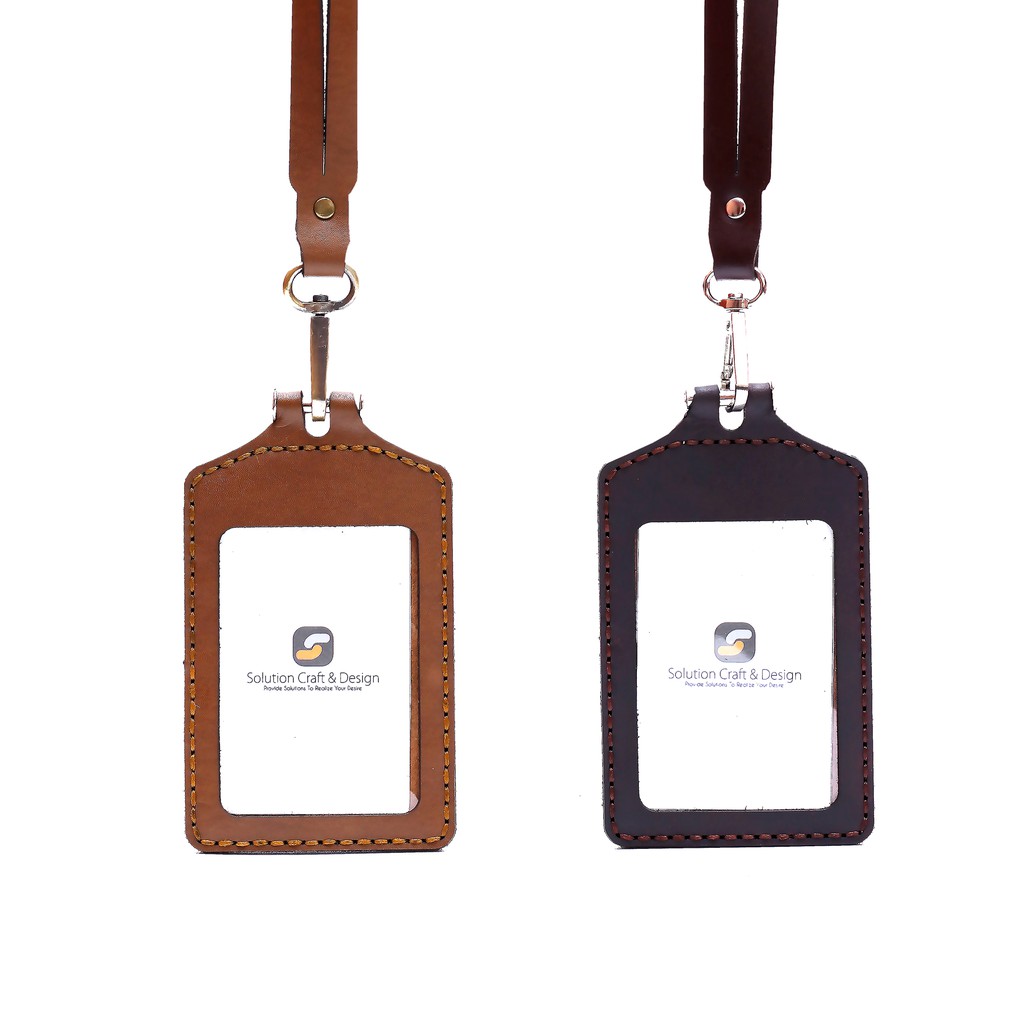 

ID Card Holder Kulit Sapi Genuine Custom - KODE : IDH-LS005