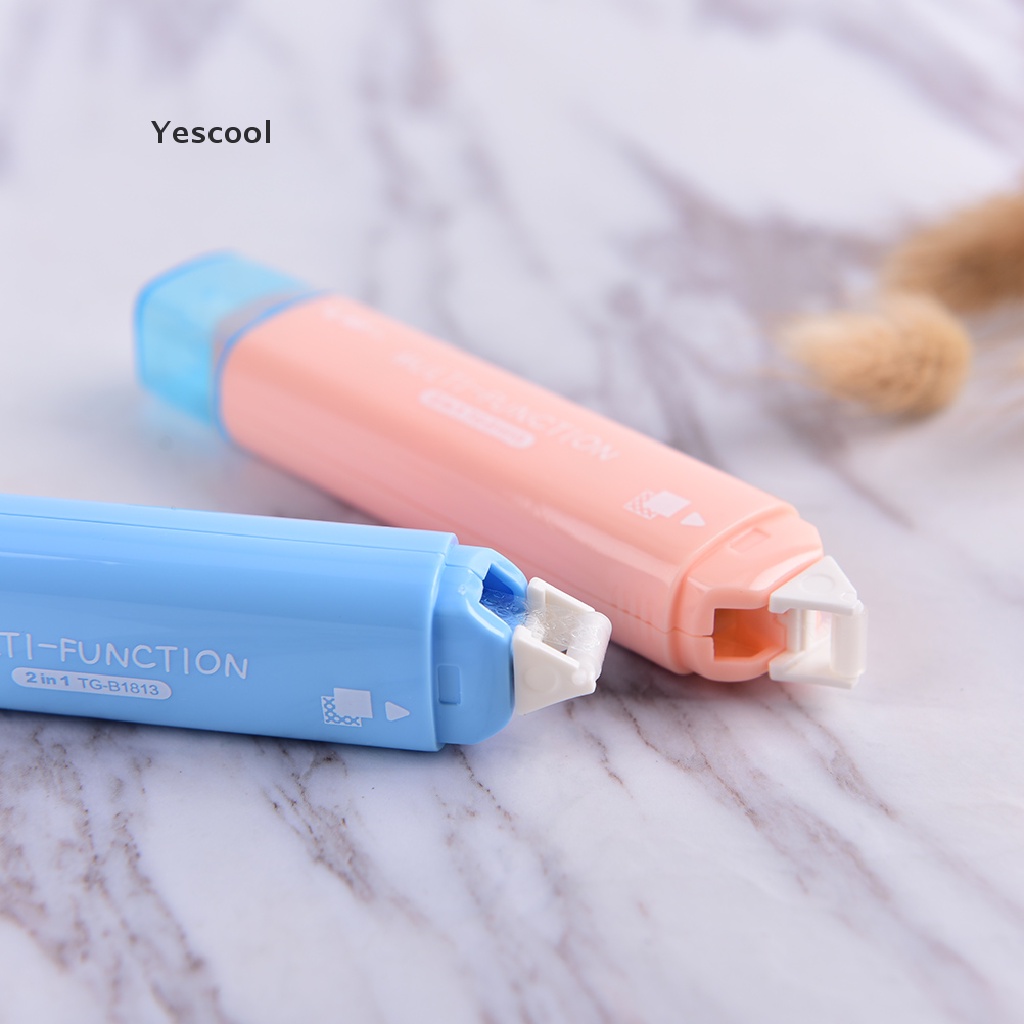 Yescool 5mm*5m Double Head Correction Tape Stationery Corrector Stickers School Supply .