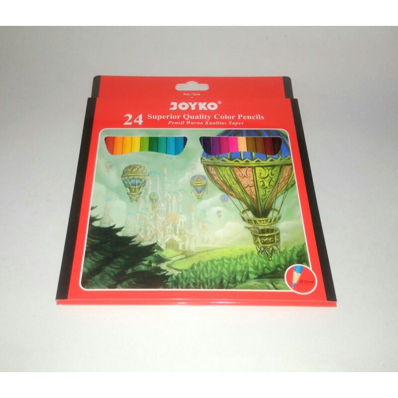 

Pensil Warna Panjang Joyko isi 24 bh