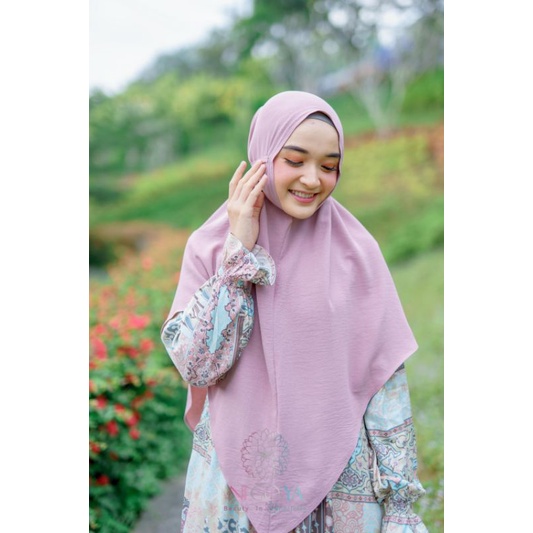 Nigoya Syar'i - Hijab Bergo Jilbab Orlin Airflow Ironless Khimar Daily Instan