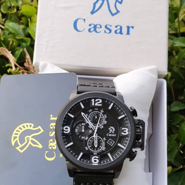 Jam Tangan Pria Merk Caesar CA-1016MB Original