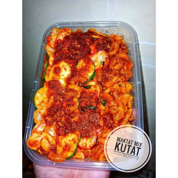 Kerupuk Pedas 500gr - Jajanan Pedas -Harga 1box