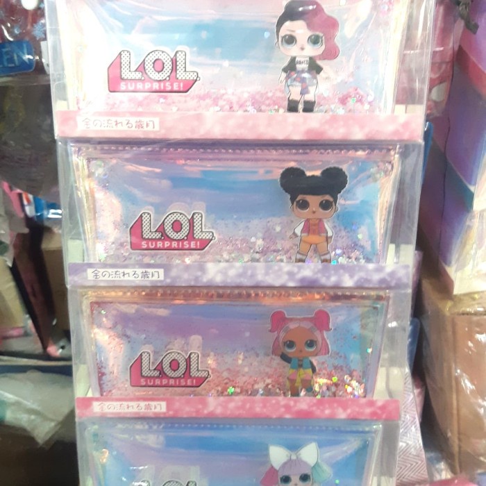 

Cantik Case Pensil Anak Resleting Ada Air Glitter Motif Lol Unicorn Bear Bergaransi