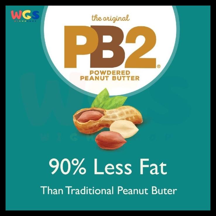 

DISKON TERBATAS !!! PB2 POWDERED PEANUT BUTTER WITH PRE PROBIOTIC NO ADDED SUGAR 184G TERLARIS