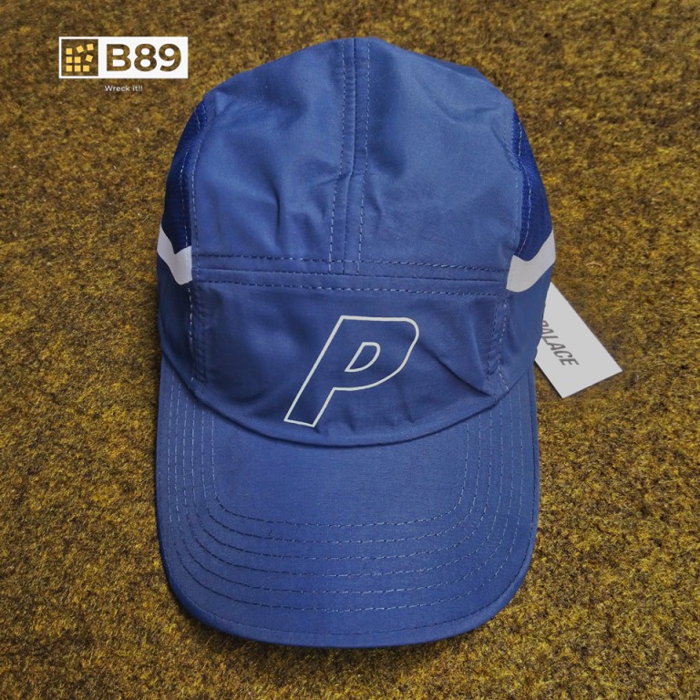 TOPI PALACE 5 PANEL CAP 3M REFLECTIVE ORIGINAL CAP HAT - BLUE