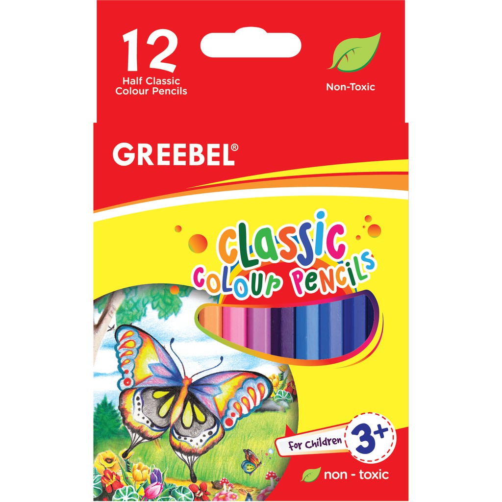 

Pensil warna 12w Pendek