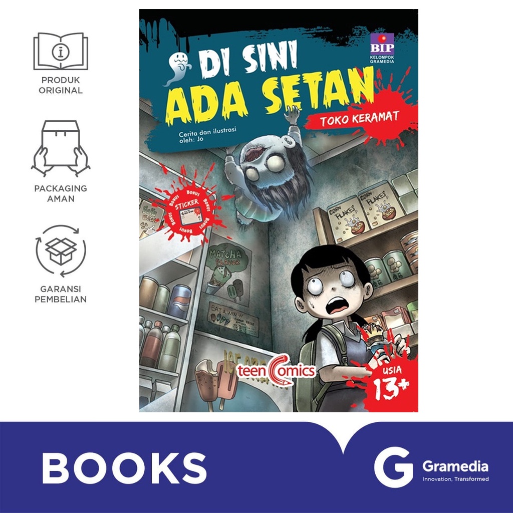 Gramedia Bali - Di Sini Ada Setan : Toko Keramat