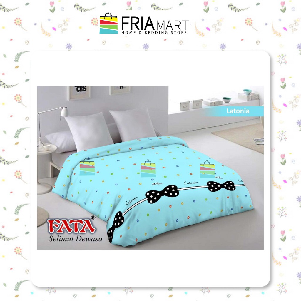 FATA Selimut Bulu 200x200 JUMBO Motif Dewasa Minimalis Murah bagian ke-2 FRIAmart-LATONIA