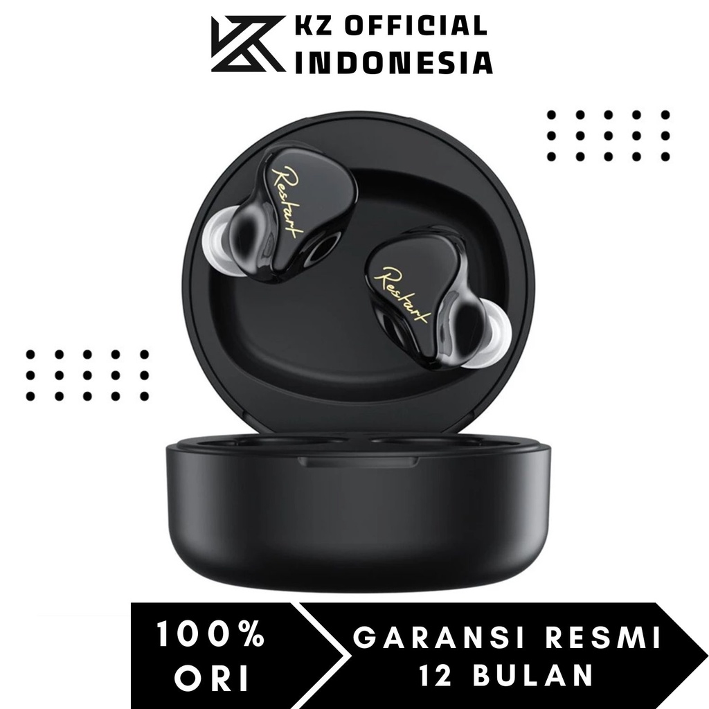 KZ SKS TWS Earphone Bluetooth 5.2 APTX Qualcomm QCC3040 with Mic - GARANSI RESMI