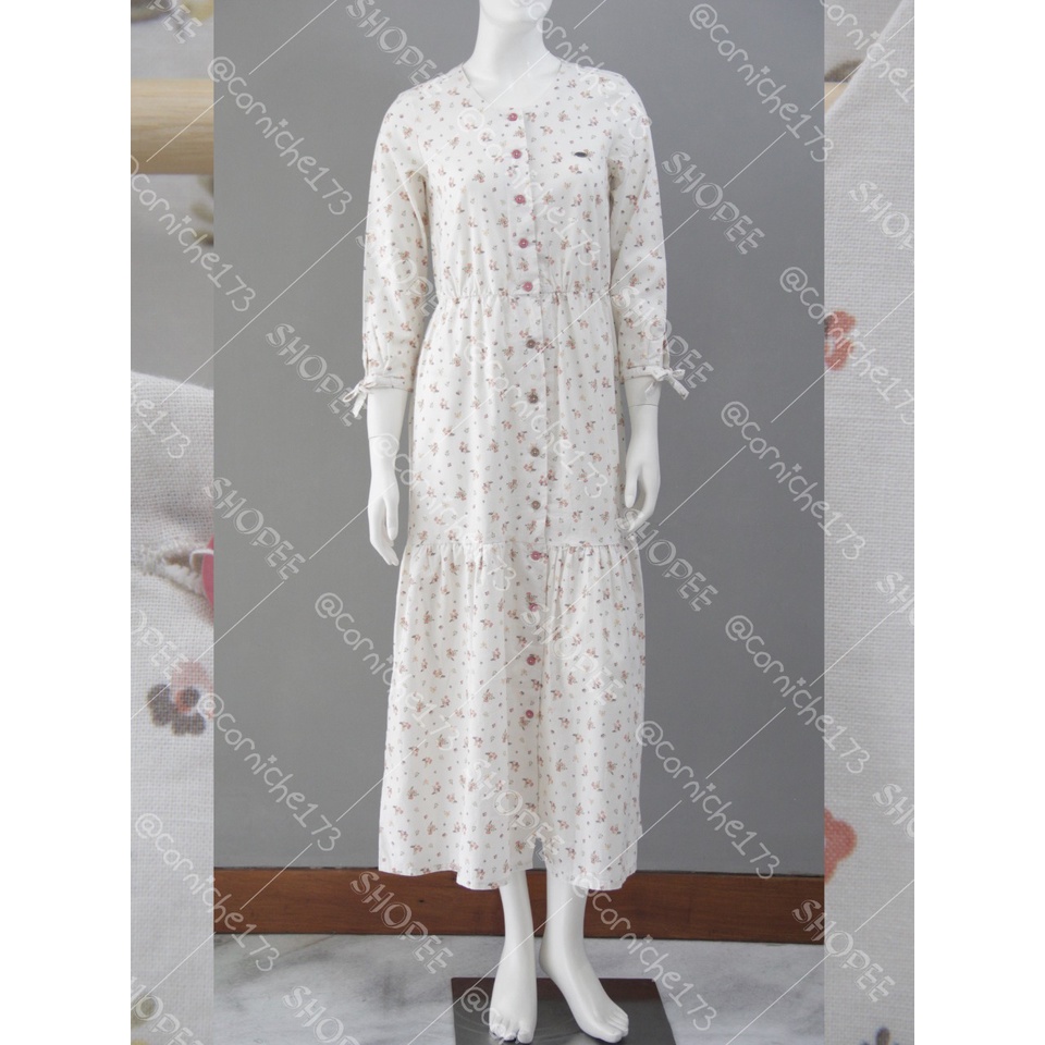 Corniche Gardenia Dress Off White - TH501453