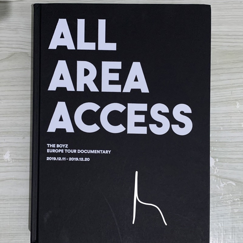 BOOKED The Boyz AAA All Area Access photobook