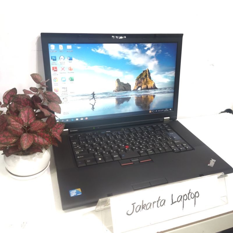 LAPTOP LENOVO THINKPAD T510 | CORE I7 | RAM 8GB | SSD 512GB | MULUS MURQH BERGARANSI