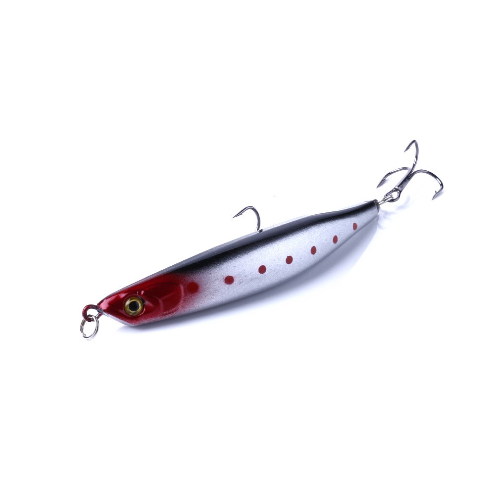 HENGJIA 10PCS MINNOW Umpan Pancing Ikan 9CM 8.2g Bent Fishing LURE Topwater Hard Bait Wobbler Jig Bait Crankbait Fishing tackle SwimBait