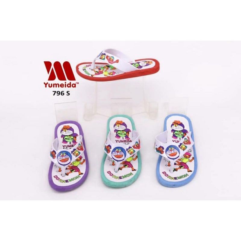 Sandal yumeida doraemon sandal jepit jadul