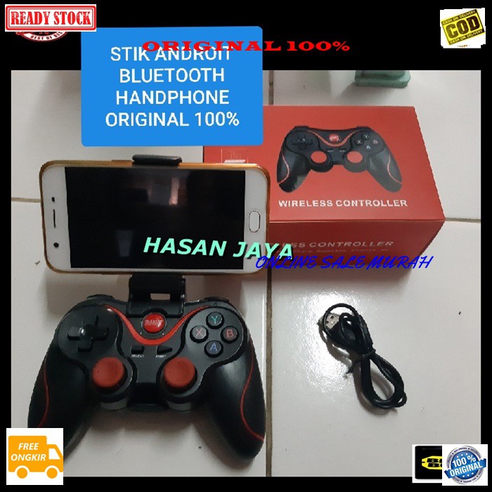 G268 Gamepad Stik Bluetooth online gaming stick HP game setik handphone androit ios joystik bluetoot bluetot wireless wireles gamer baterai cas laptop pc komputer cpu setik offline mulitfungsi universal G268   BISA SEGALA JENIS HP. TV BOX. KOMPUT