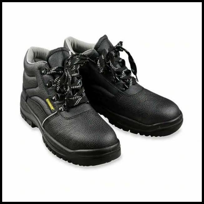 Sepatu Safety Krisbow Arrow 6 Inch - Hitam