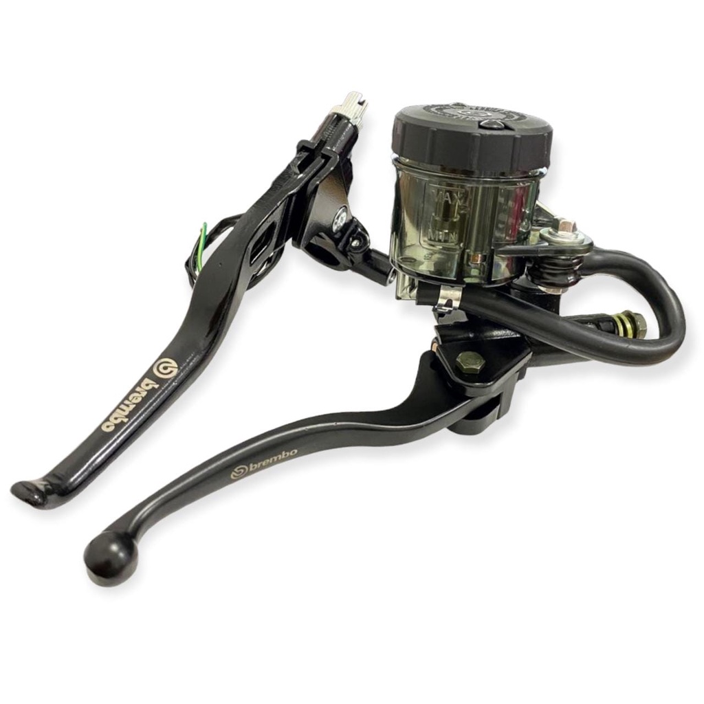 SET MASTER REM KANAN DAN KIRI REM KOPLING BREMBO PLUS TABUNG BIG SMOKE UNIVERSAL SEMUA MOTOR