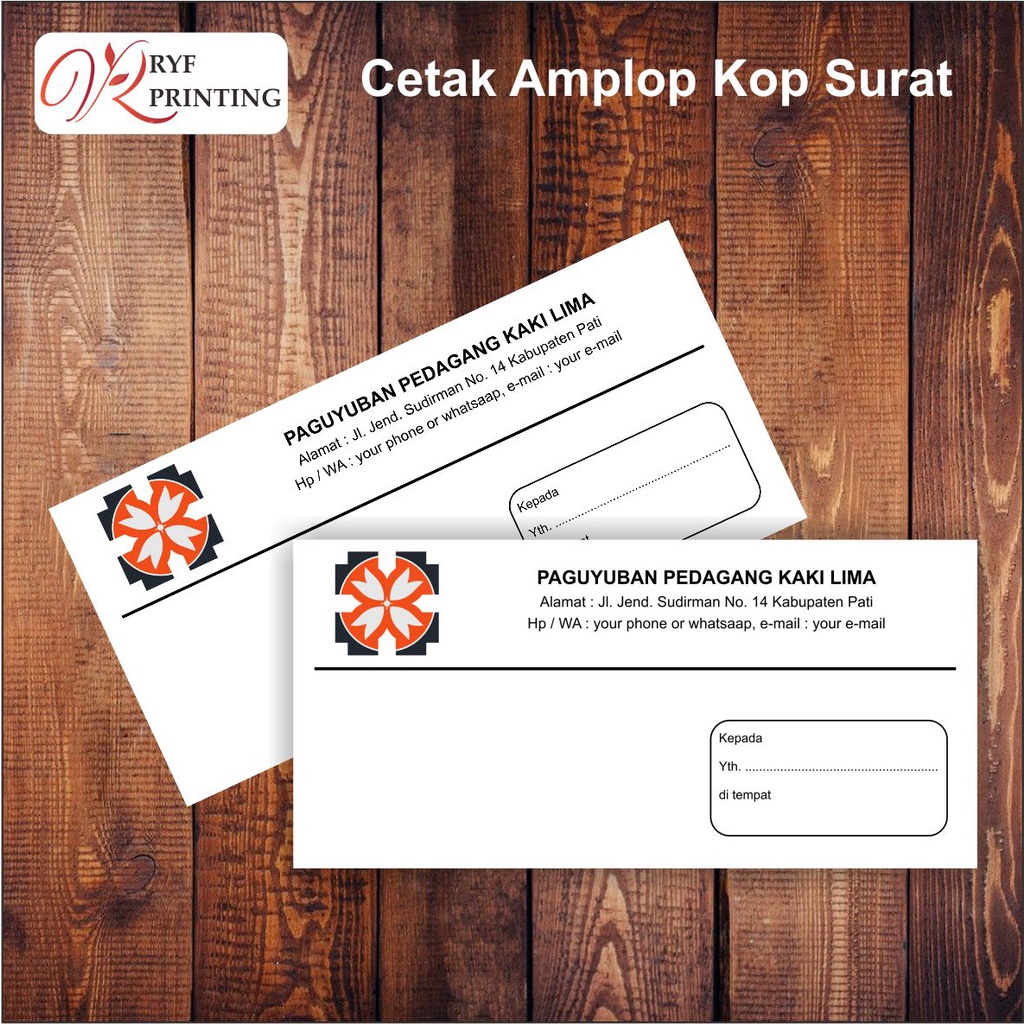 

CETAK KOP SURAT UNTUK AMPLOP