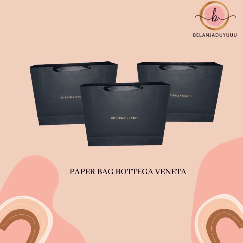 Paper Bag Bottega Venetta Termurah ( Ready Stock Jakarta )