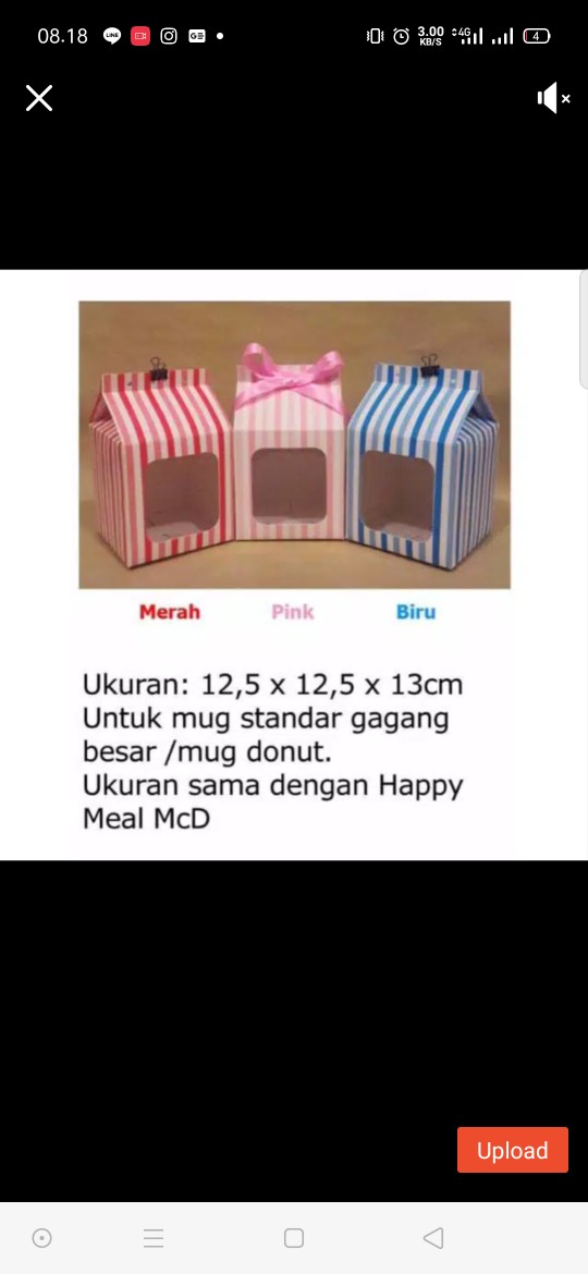 Kotak Teko , Kotak Mangkok , Kotak Souvenir