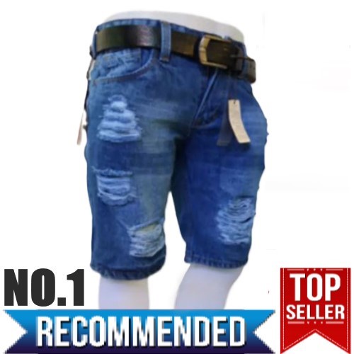 Celana Pendek Sobek / Celana Jeans Pendek Pria / Celana Jeans Pria / Celana Pendek Jeans Pria / Cela