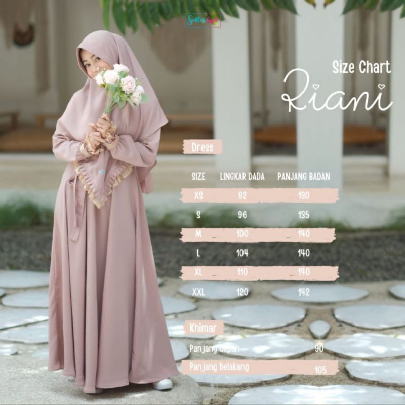 riani dress by sister hijab open pre order