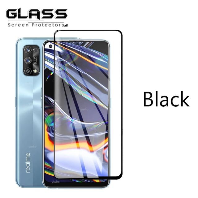 TEMPERED GLASS FULL LEM 5D 9D REALME C17 -ANTI GORES KACA FULL HD