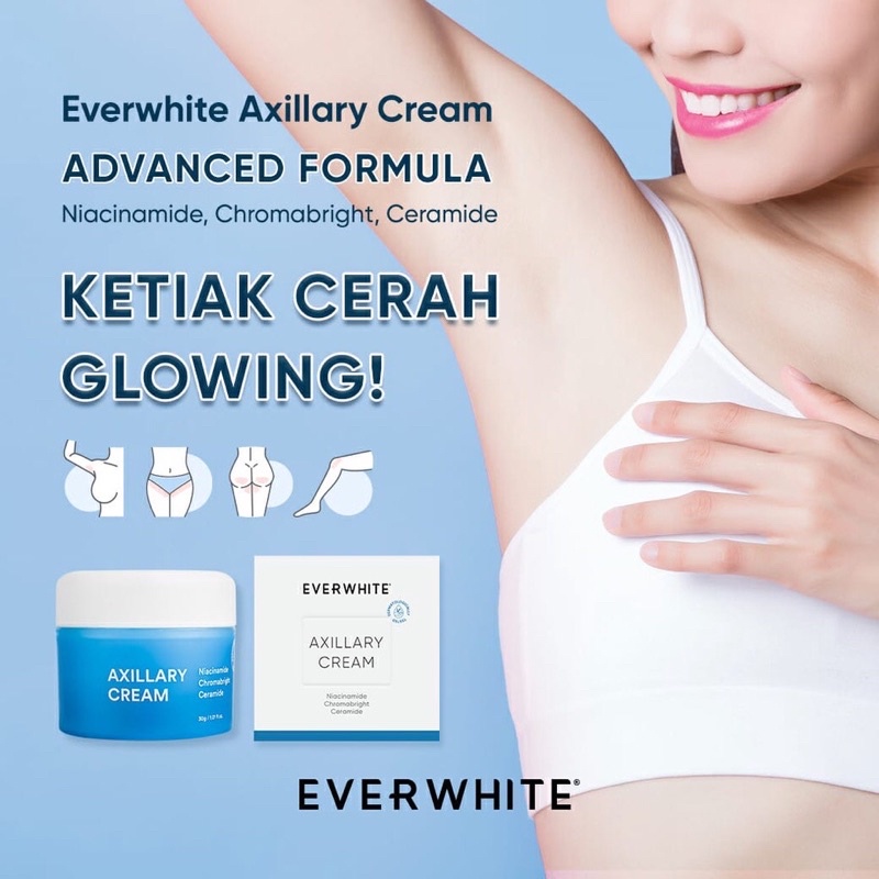 Everwhite Axillary Cream - Krim Pencerah Lipatan dan Underarm