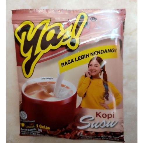 

kopi ya susu 28g sachet isi 10 murah