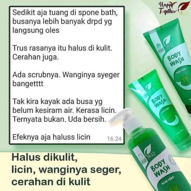 BODY WASH ALOE VERA 250CC PUMP