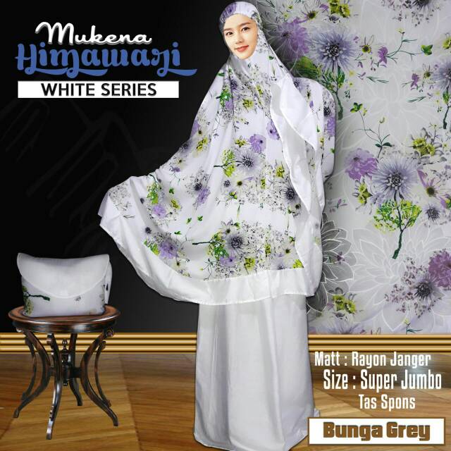 Mukena bali super jumbo sakura