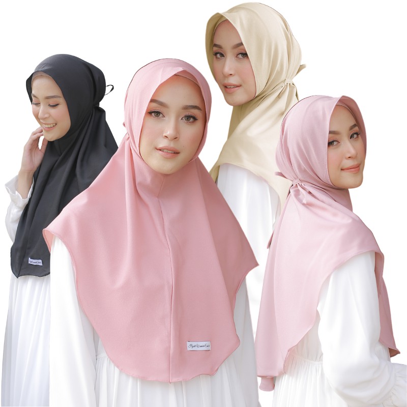 Hijabwanitacantik - Hijab Instan Baiti Bergo Polos