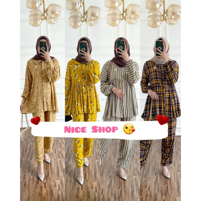 COD ✅ CEMILLE | AZZAHRA MUSTARD | AURELIE | VELLERY MUSTARD | CLEO|ZEA|DOTYS|NURA OLIVE|CHAIN|RUISA 