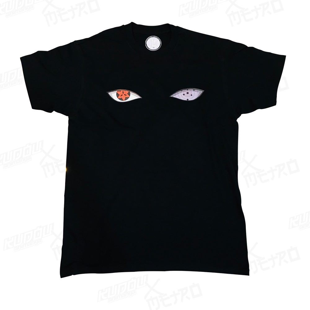 Tshirt Anime Sasuke Rinne x Sharingan Naruto