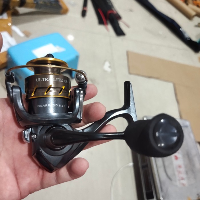 handel reel power handel hitam bisa buat ryobi engkol handel saja - 5000 6000