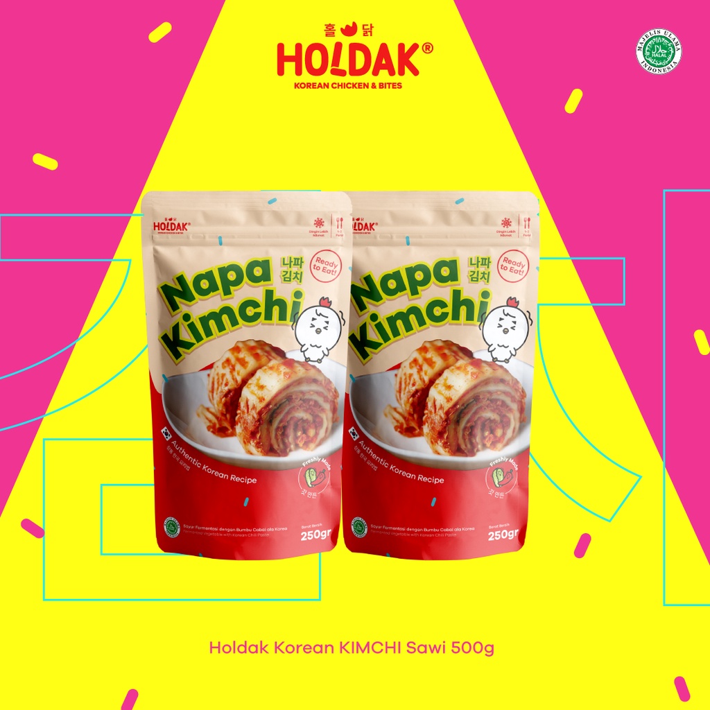 

Holdak KIMCHI Korea Sawi 500 gr (2 pack 250 gr) FRESH