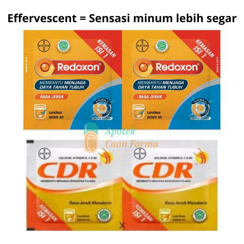 Redoxon/CDR EFFERVESCENT SACHET (1TAB)