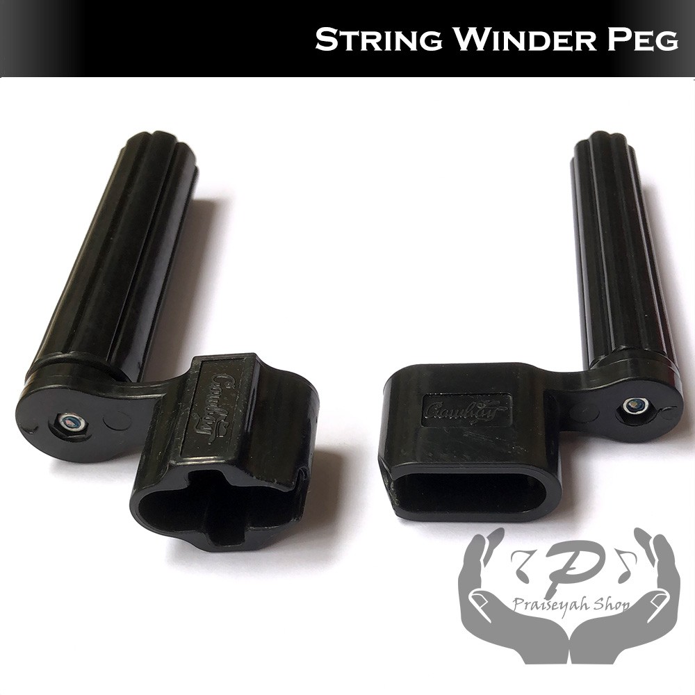 String Winder Pemutar Senar Gitar Tuning Peg Puller Bridge Dryer