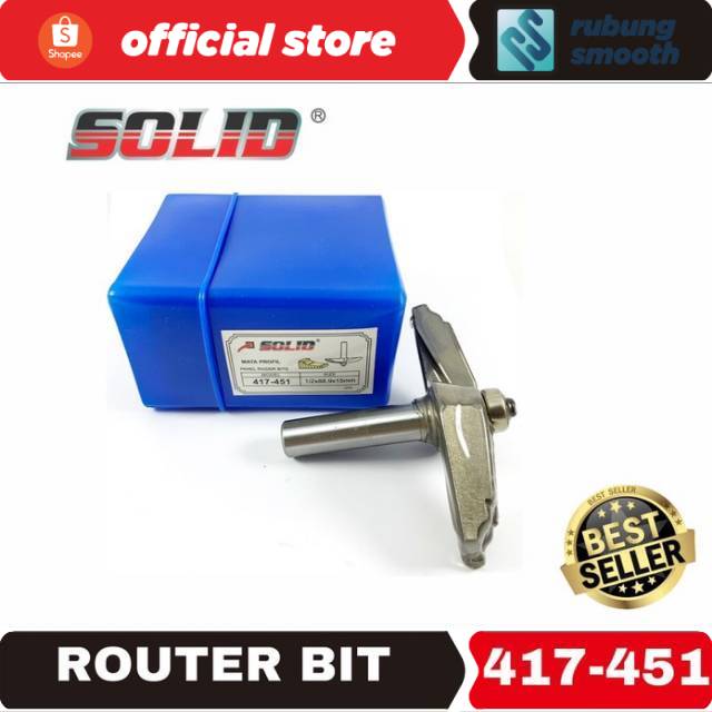 Mata router panel / mata profil 417-451 SOLID