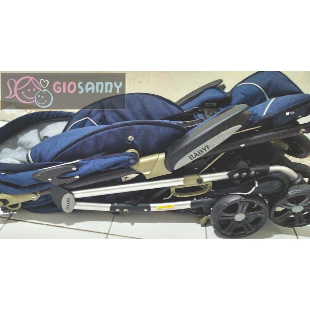 Stroller Baby Elle Polaris - Biru