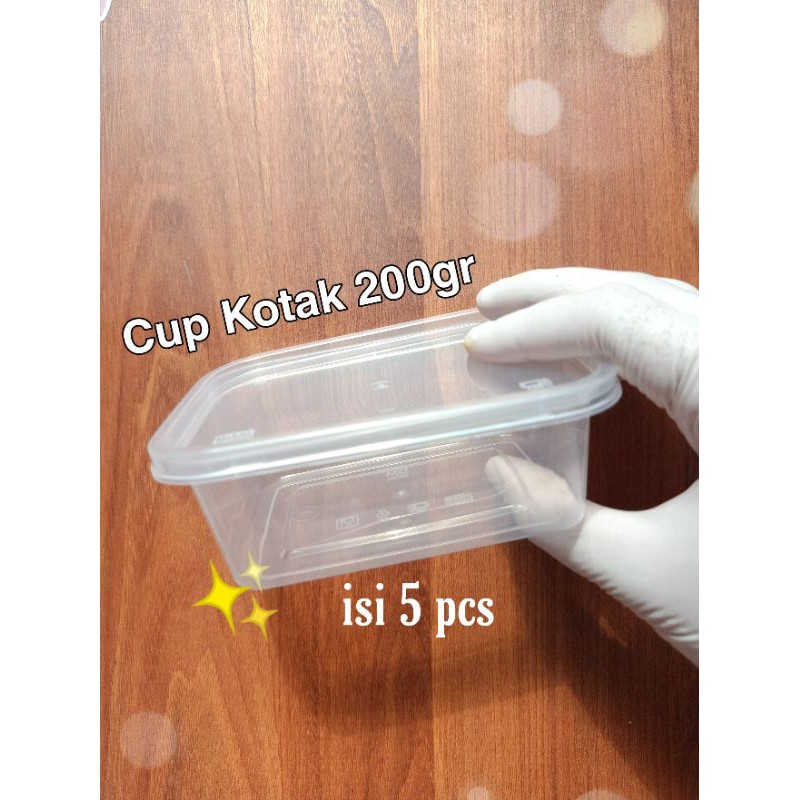 Cup SLIME (Kotak) isi 5 pcs