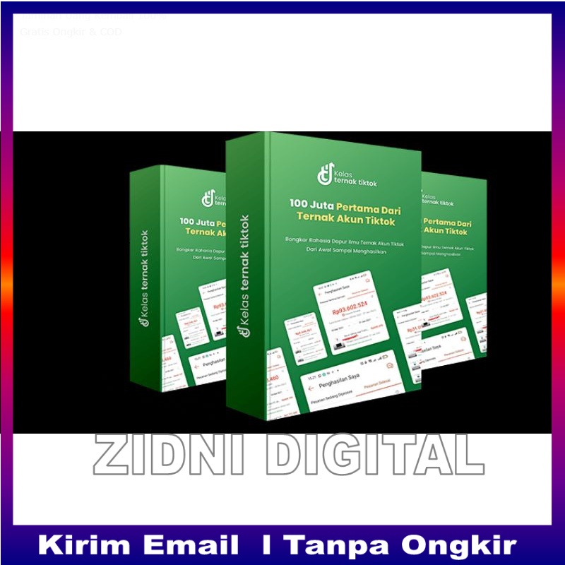 ECOURSE TERNAK AKUN TIKTOK - 100 Juta pertama dari ternak akun tiktok - PELUANG USAHA - TOOL BISNIS