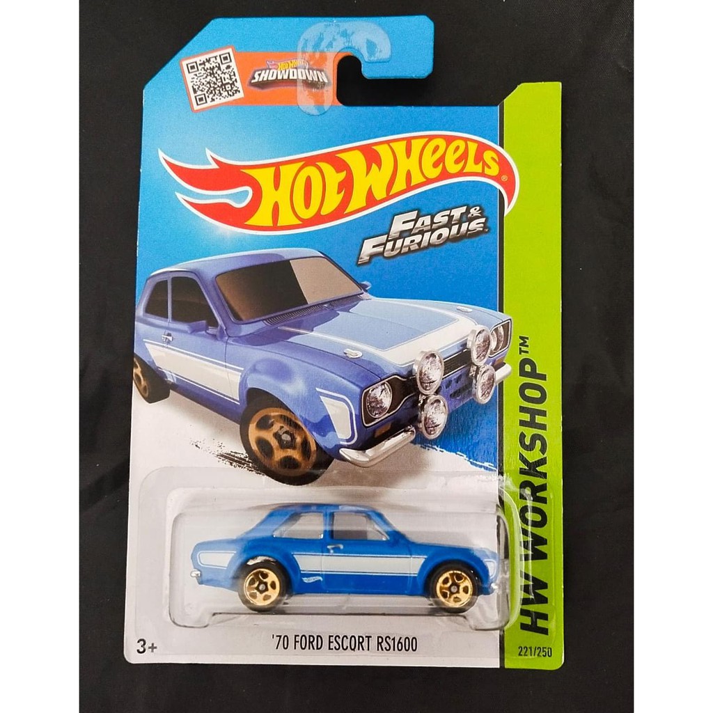 HOT WHEELS '70 FORD ESCORT RS1600