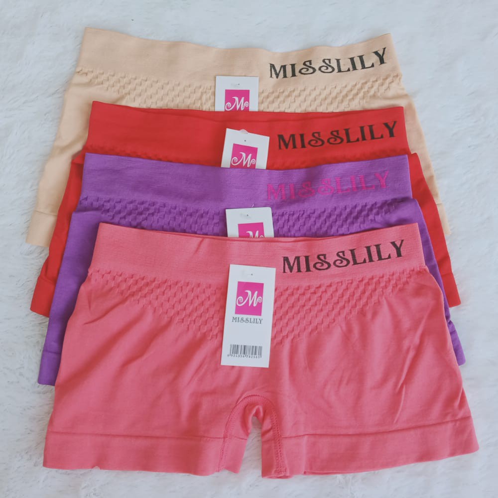 CELANA DALAM BOXER WANITA RAJUT SEAMLESS