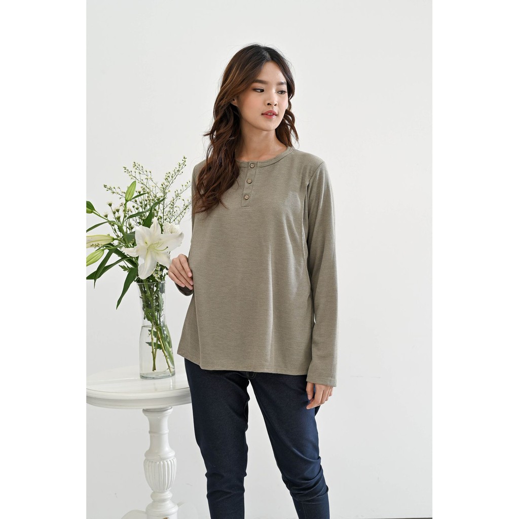 Baju Island- Croffle Baju Menyusui