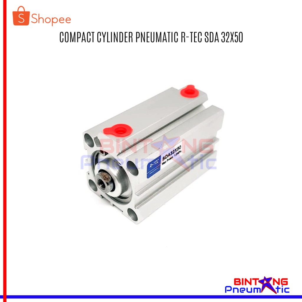 

SDA 32X50 COMPACT CYLINDER PNEUMATIC R-TEC