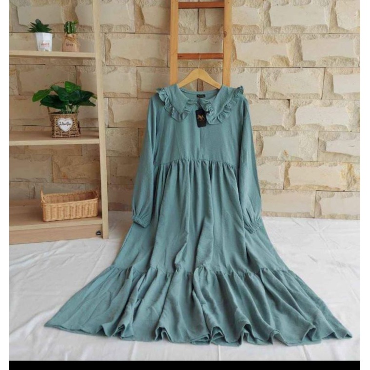 gamis midi polos terbaru random