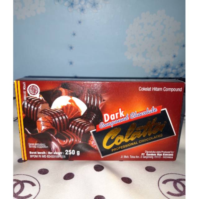 

Colatta Cokelat Hitam Compound / Dark Compound Chocolate