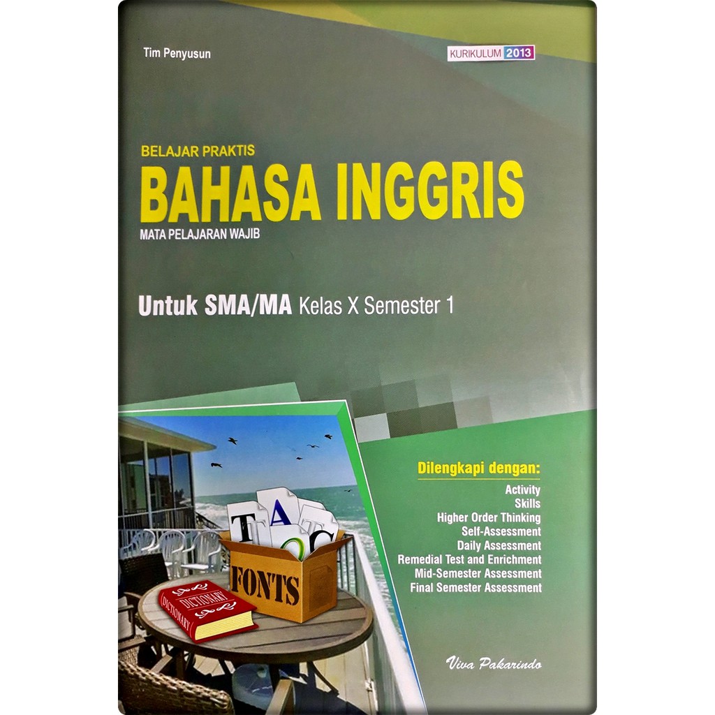 Lks Bahasa Inggris Sma Ma Kelas X 10 Semester 1 2020 2021 Viva Pakarindo Shopee Indonesia