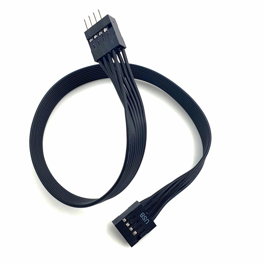 Usb 9 pin 2.0 extension motherboard pc aio power kabel